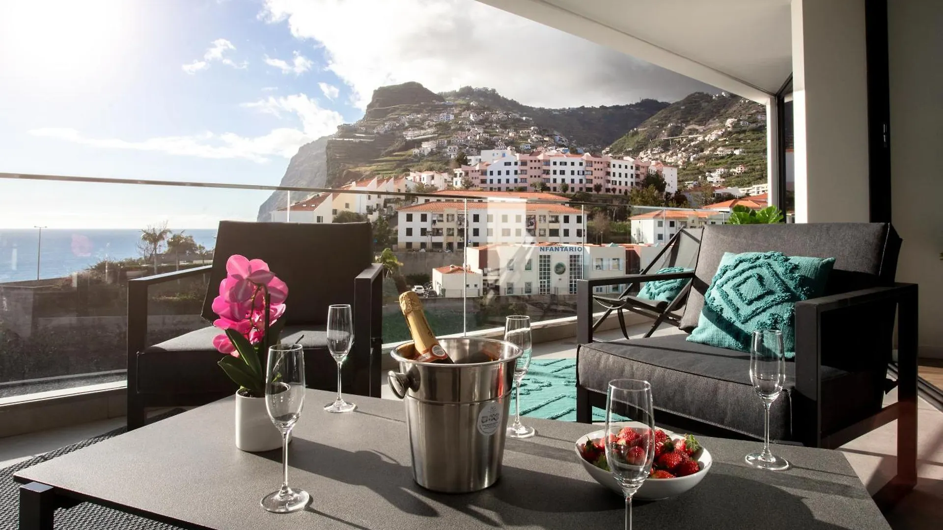 Apartmán Oceanfront Elegance Madeira Retreat Câmara de Lobos