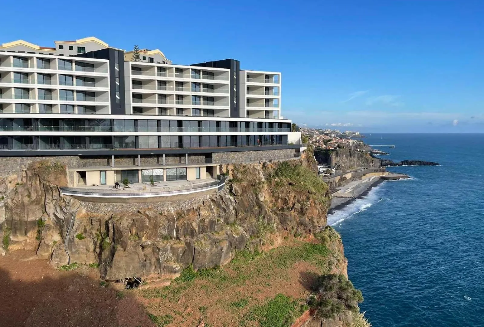 Apartmán Oceanfront Elegance Madeira Retreat Câmara de Lobos 0*,